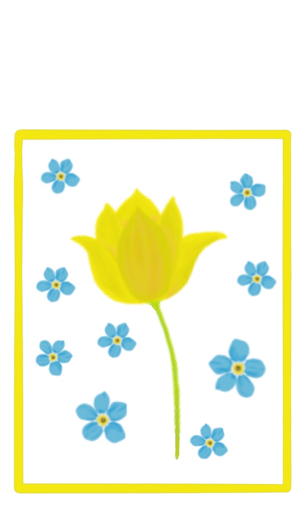 Tulip gift tag