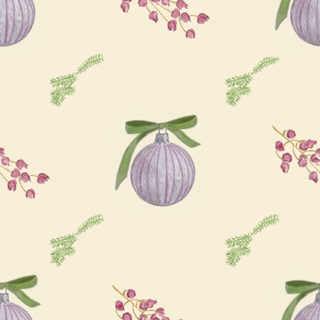 Ornament wrapping paper