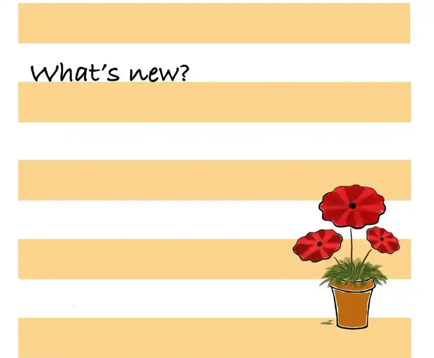 What's New notecard mockup