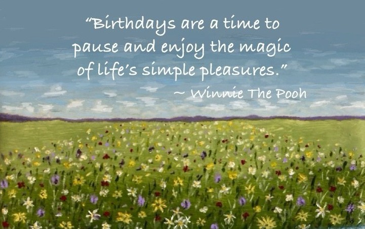 Meadow birthday card