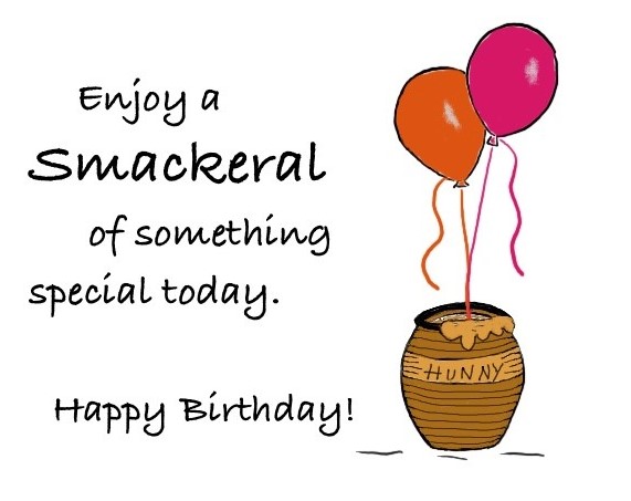 Smackeral birthday card