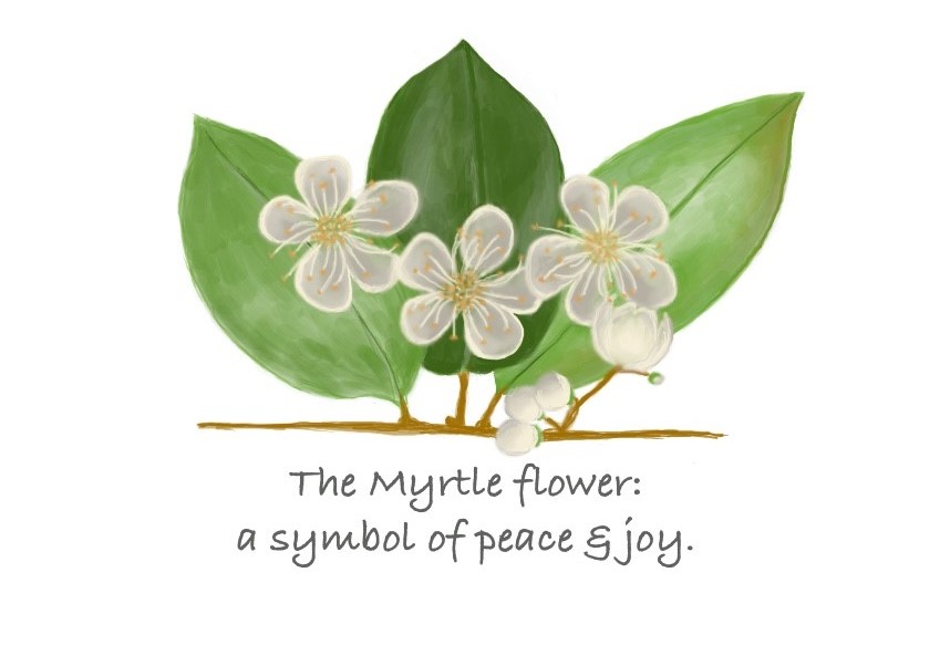 Myrtle Flower front